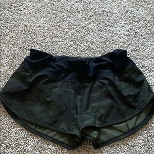 Lululemon Camo Speed Up Short, 2.5 inch